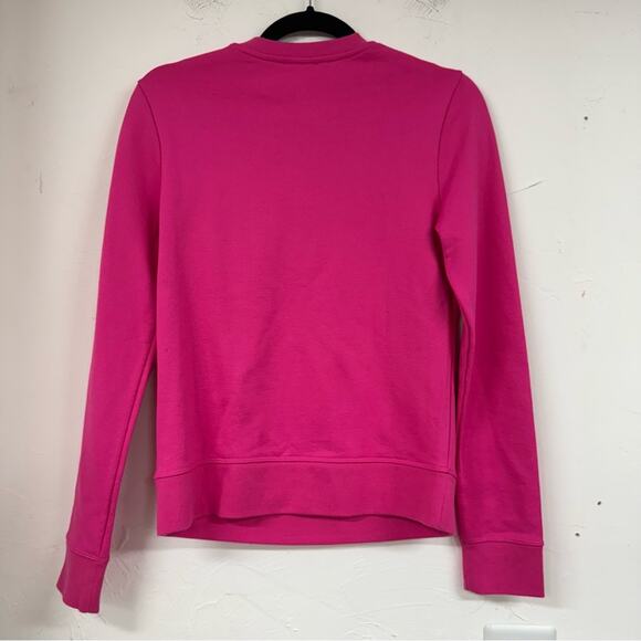 Red Valentino Hot Pink Love You Sweater Womens XS Pullover Casual Luxury Barbie - Picture 4 of 8